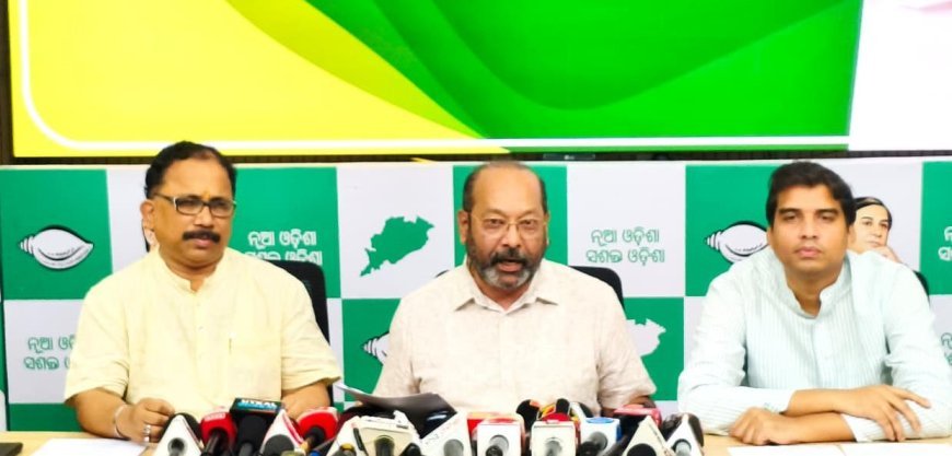 ଓଡିଶା ଅପରାଧ ଉପରମୁହାଁ, କୋମାରେ ପୋଲିସ: ବିଜେଡି