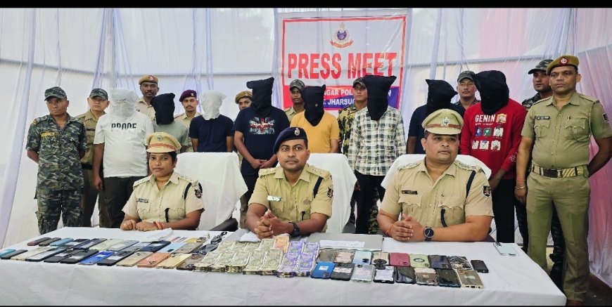 *ଝାରସୁଗୁଡ଼ାରେ IPL ବେଟିଂ: ୮ ଗିରଫ*
