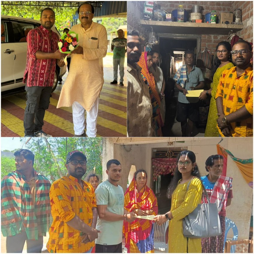 ଇଣ୍ଟରନେସନାଲ ଓଡ଼ିଆ ଫାଉଣ୍ଡେସନ ହିଁ ମାନବ ସେବା ର ପ୍ରତୀକ  - ବିଶ୍ୱ ରଞ୍ଜନ