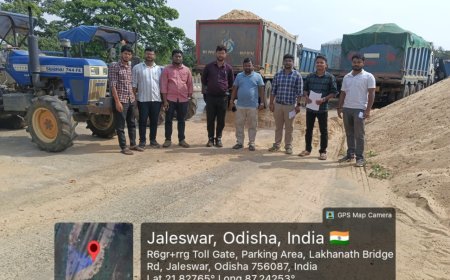 ବାଲେଶ୍ୱର, ଜିଲ୍ଲା ପ୍ରତିନିଧି ରଘୁନାଥ ନାୟକ  ଜିଲ୍ଲାରେ ବେଆଇନ ଖଣିଜ କାରବାର ଉପର ଚଢ଼ାଉ: