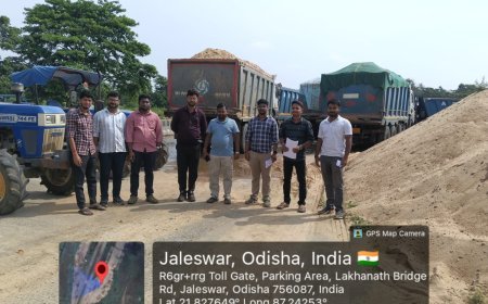 ବାଲେଶ୍ୱର, ଜିଲ୍ଲା ପ୍ରତିନିଧି ରଘୁନାଥ ନାୟକ  ଜିଲ୍ଲାରେ ବେଆଇନ ଖଣିଜ କାରବାର ଉପର ଚଢ଼ାଉ I
