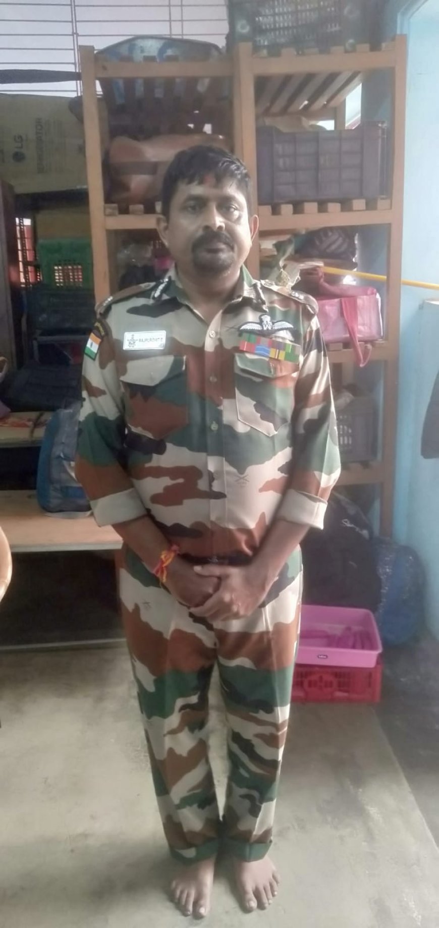 *ଶ୍ରୀମନ୍ଦିରରୁ ଧରାପଡ଼ିଲା ଫେକ୍ ଆର୍ମି ଅଫିସର.