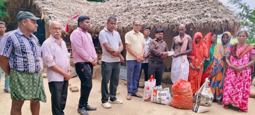 ଅଭାବି  ପରିବାର ର ଶୁଦ୍ଧିକ୍ରିୟା କୁ ସାହା ଶ୍ରୀ ଜଗନ୍ନାଥ ଚାରିଟେବୁଲ ଟ୍ରଷ୍ଟ ।