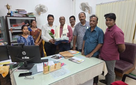ଅବସର କାଳୀନ ବିଦାୟ ସମ୍ବର୍ଦ୍ଧନା ଅନୁଷ୍ଠିତ