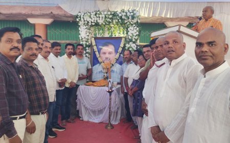 ତ୍ରିନାଥ ସାହୁଙ୍କ ଦ୍ଵାଦଶାହରେ ସୃତି ଚାରଣ ସଭା, ବିଧାୟକଙ୍କ ସମେତ ଯୋଗଦେଲେ ବହୁ ମାନ୍ୟଗଣ୍ୟ ବ୍ୟକ୍ତି