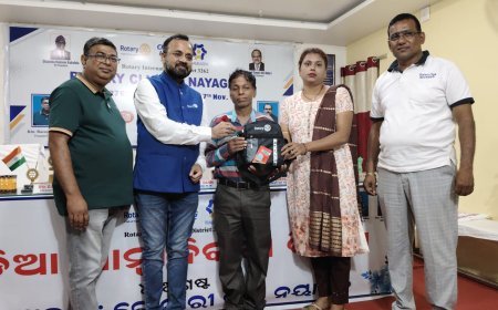 ରୋଟାରୀ କ୍ଲବ୍ ନୟାଗଡ଼ ପକ୍ଷରୁ ଓଡ଼ିଆ ସାମ୍ବାଦିକତା ଦିବସ ପାଳିତ