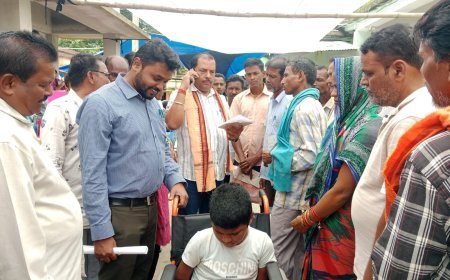 ଭୀମଭୋଇ ଭିନ୍ନକ୍ଷମ ସାମର୍ଥ୍ୟ ଶିବିର ଅନୁଷ୍ଠିତ