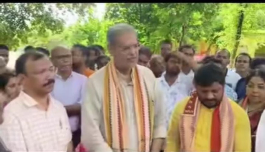 କେନ୍ଦ୍ରାପଡ଼ା ଜିଲ୍ଲାର ବନ୍ୟା ପରିସ୍ଥିତି ସମୀକ୍ଷା କଲେ ମାନ୍ୟବର ଉପମୁଖ୍ୟମନ୍ତ୍ରୀ ଶ୍ରୀ କେ.ଭି. ସିଂହଦେଓ ।
