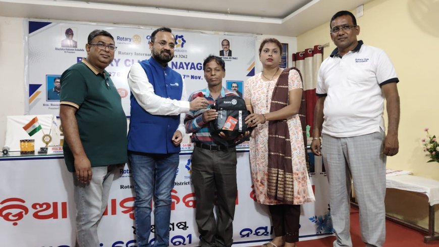 ରୋଟାରୀ କ୍ଲବ୍ ନୟାଗଡ଼ ପକ୍ଷରୁ ଓଡ଼ିଆ ସାମ୍ବାଦିକତା ଦିବସ ପାଳିତ