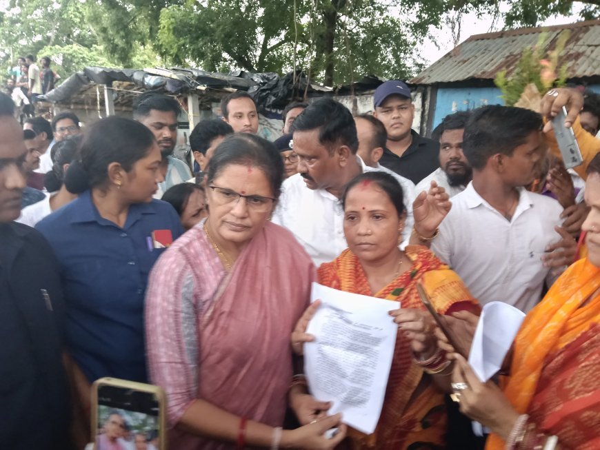ବନ୍ୟା ପ୍ରଭାବିତ ବାଲେଶ୍ୱର ଜିଲ୍ଲା ପରିଦର୍ଶନ କଲେ ଉପମୁଖ୍ୟମନ୍ତ୍ରୀ, ଶ୍ରୀମତୀ ପ୍ରଭାତୀ ପରିଡା