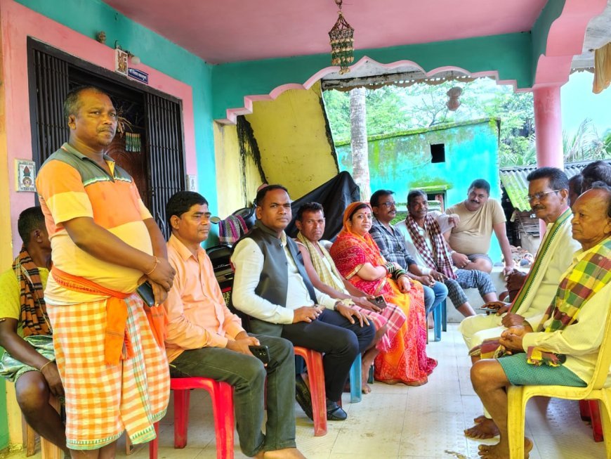 ଚାଉଳ ମେନ୍ଧି ଗ୍ରାମରେ ଶୋକର ଛାୟା:  ସରପଞ୍ଚ ଙ୍କ ବାପା ସମନ୍ଧ ନାୟକଙ୍କ ପରଲୋକ